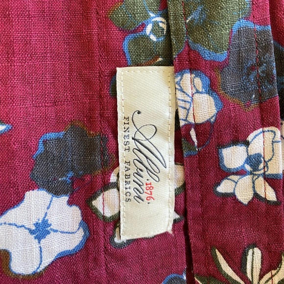 Michael Kors raspberry colored floral shirt - Picture 7 of 7